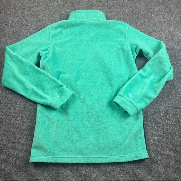 COLUMBIA Girls Green/Blue Full Zip Fleece Jacket size: XL (18/20) - Picture 2 of 7